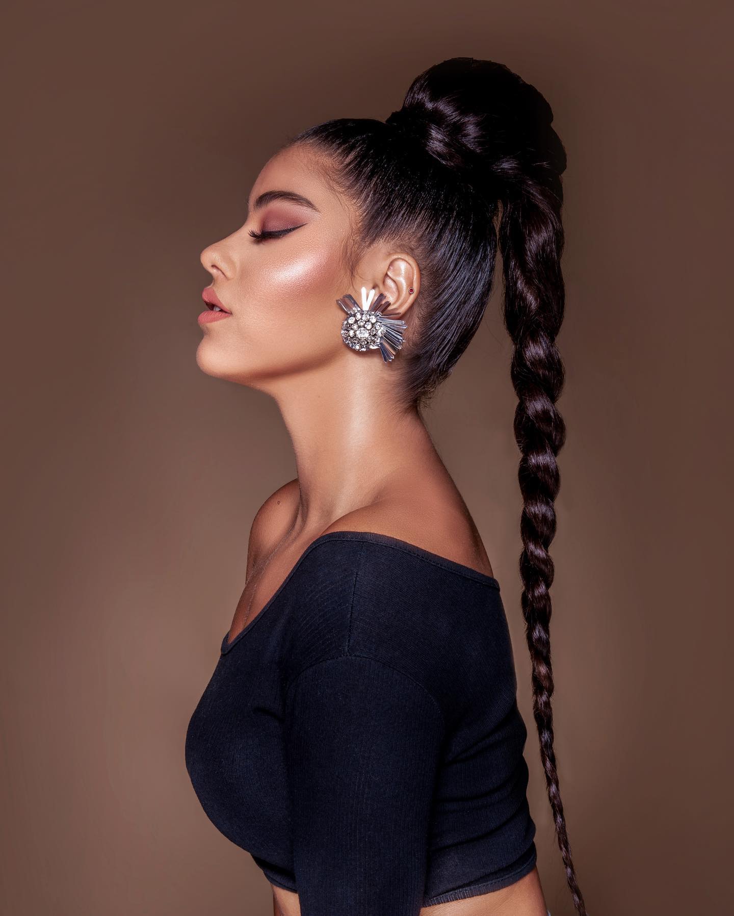 Hair artistry by Marwan Khaddaj
